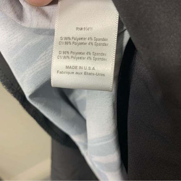 CLOVER Canyon Multi Media Colorful Tropical Print Flowy Shorts Romper V Neck L - Picture 11 of 11